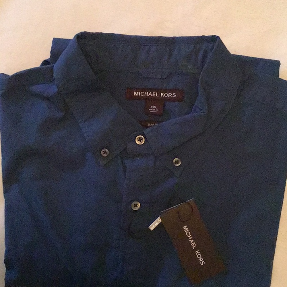Men’s Michael Kors Long Sleeve Button Down Shirt